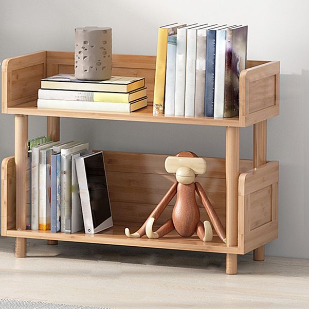 Scandinavian Style Bookshelf Open Back Engineer Wood Bookcase for Office
