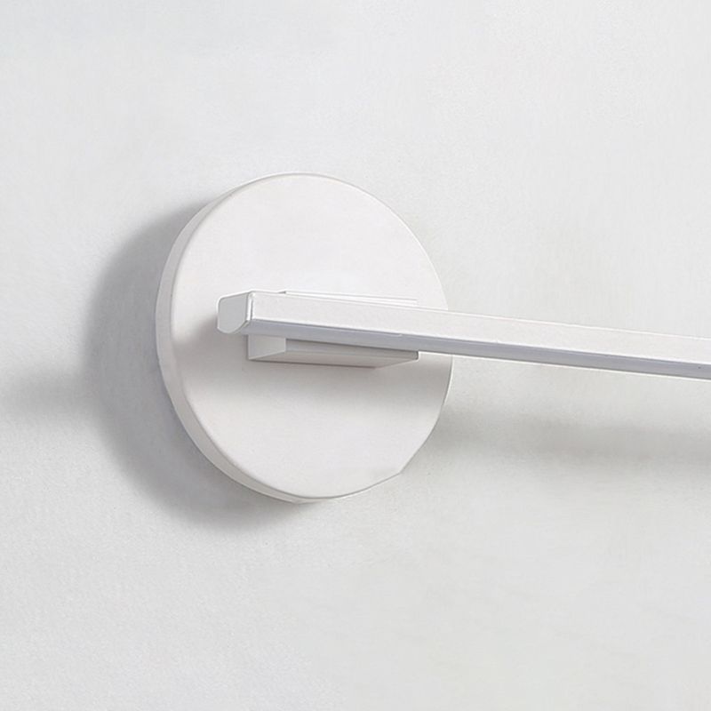 Modern Minimalist Minimalist Lampone lineare a parete Lampada Idee per illuminazione da parete in gel di silice per soggiorno