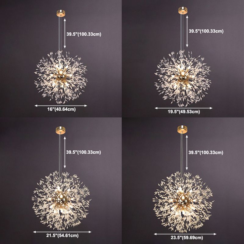 Contemporary Chandelier Simplicity Hanging Lighting Fixture for Living Room