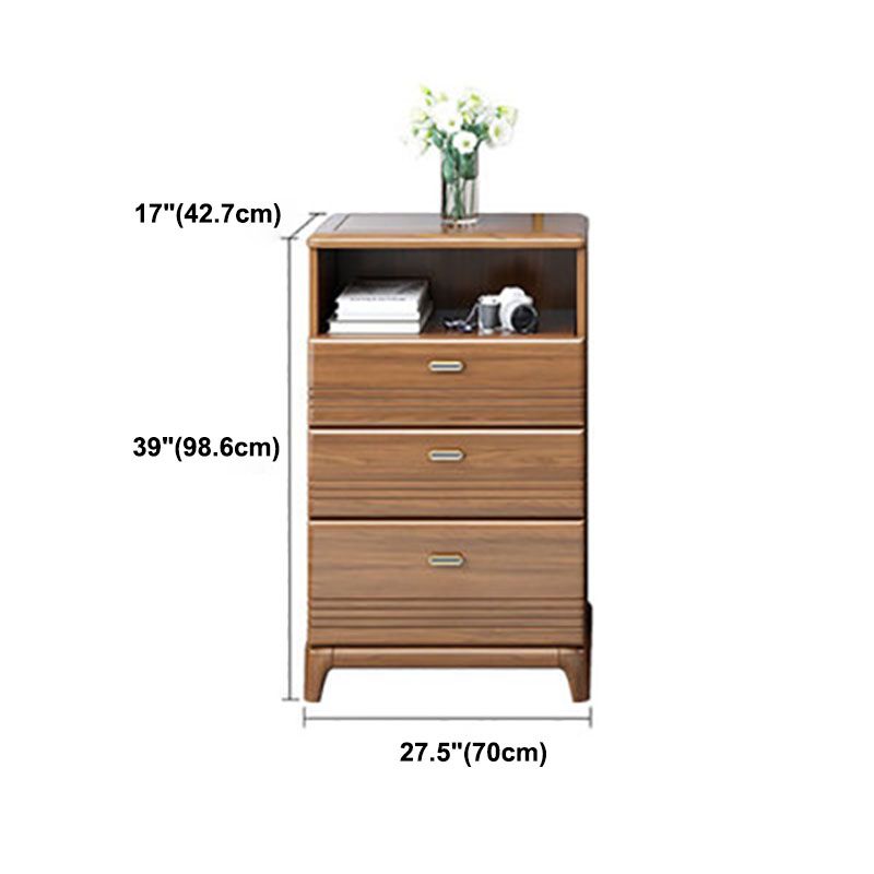Traditional Dresser Solid Wood Storage Chest Dresser with 3/4/5 Drawers