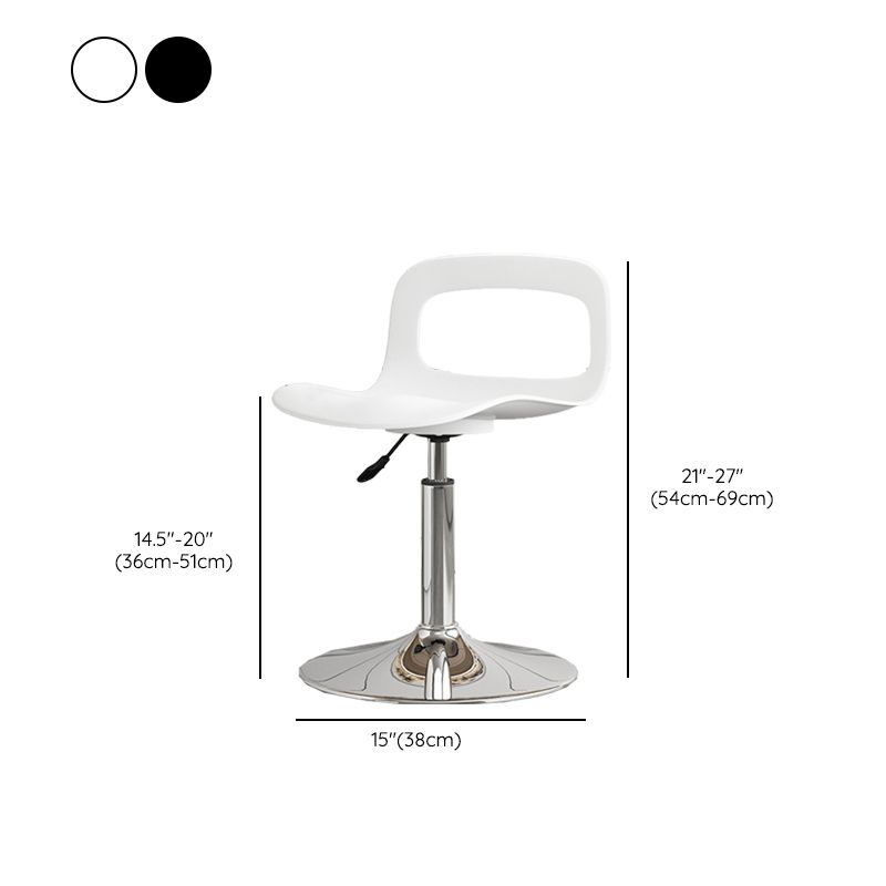 Adjustable Height Barstools Industrial Bar Stools with Metal Base