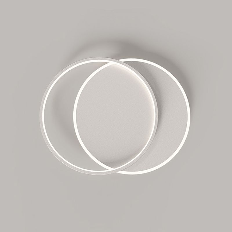 Plafonniers encastrés à LED d'éclairage encastré de simplicité blanche pour salle à manger