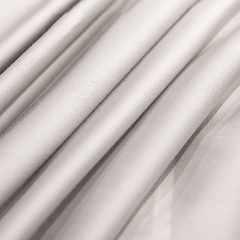 Solid Color Fitted Sheet Standard Pocket Bed Sheet Breathable Sheet