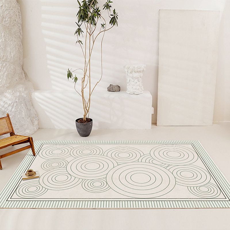 Modern Minimalist Plain Carpet Line Indoor Rug Non-slip Area Carpet for Living Room