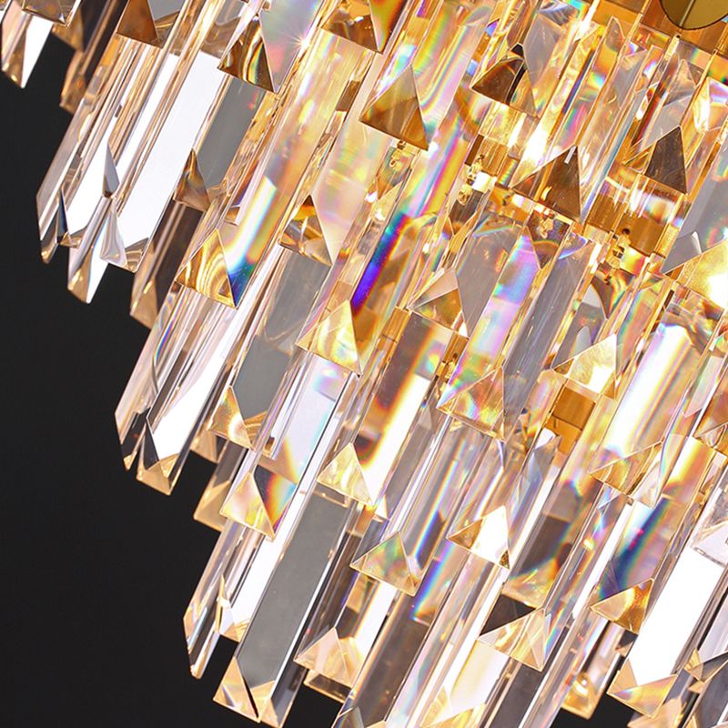 Luci a sospensione contemporanea illuminazione isola lineare lampada sospesa in oro