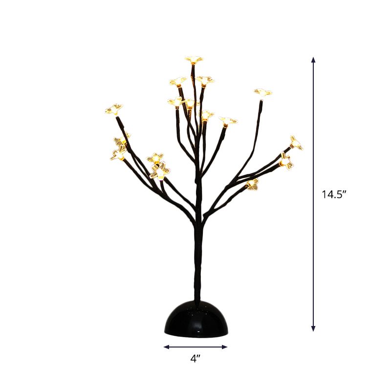 LED DÉCORATIVE LED NIGHT LEIL BLACK BLOSSOM LAMPE DE NEULLE