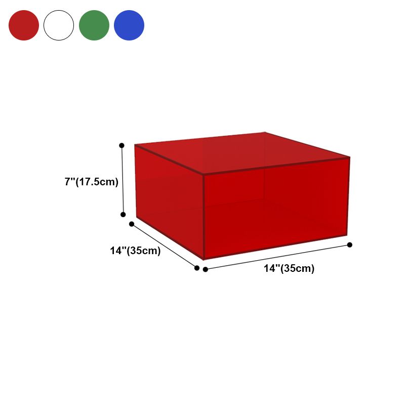 Libreria in stile contemporaneo di libreria chiusa in acrilico per home office