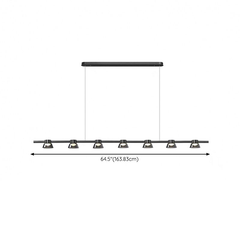 Modern Pendant Lighting Fixtures Glass Island Light Fixture for Living Room