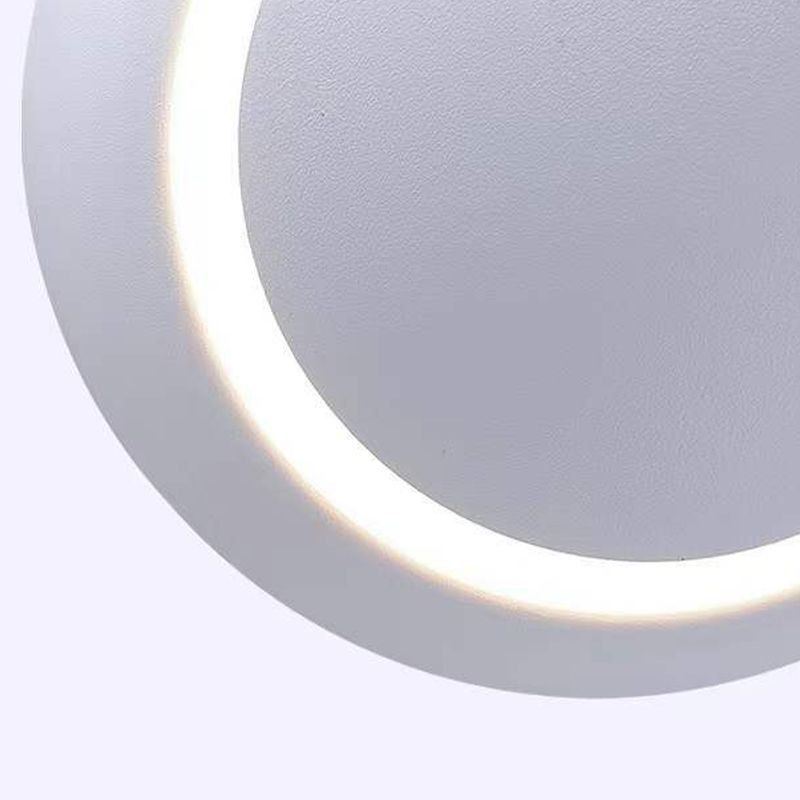 Plastic Sconce Light Modern Style Wall Sconce Lighting for Living Room