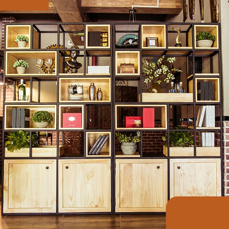 Mid-Century Modern Wine Bottle Rack Rubberwood Freestanding Wine Bottle Holder