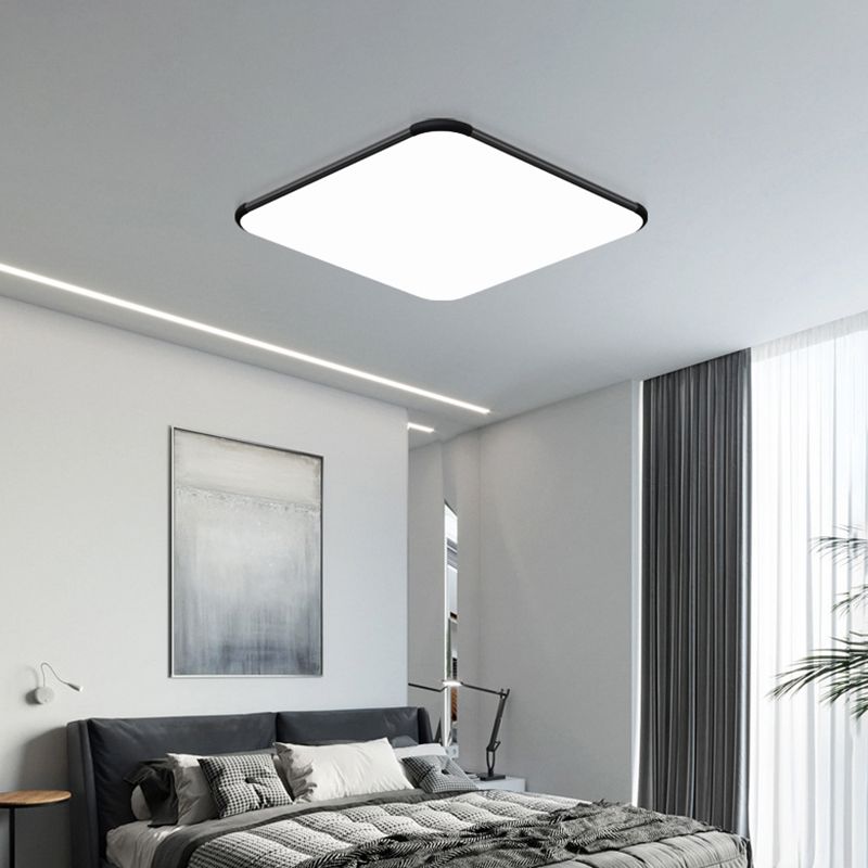 Ultra-Thin Led Flush Mount Ceiling Light Fixtures Modern Acrylic Flush Mount