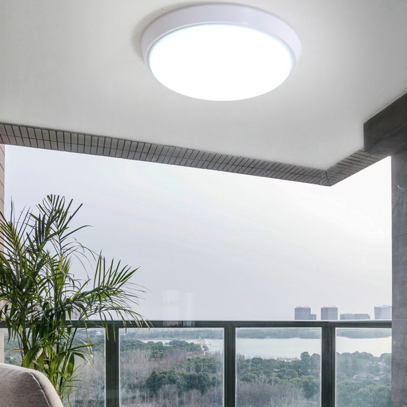 Luminaires de plafond encastrés contemporains de lumière montée par plafond de LED blanche pour le salon