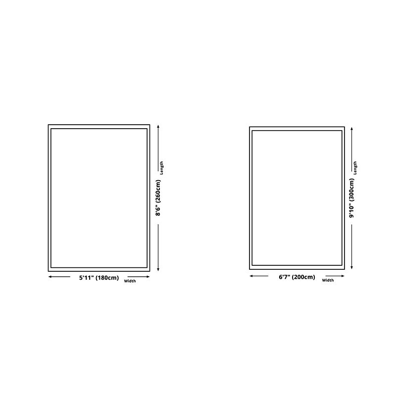 Khaki Modern Area Carpet Geometric Pattern Polyester Area Rug Non-slip Backing Rug for Living Room