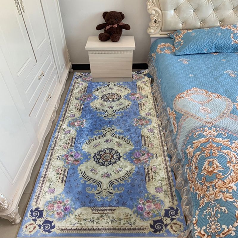 Chique slaapkamer tapijt Europees medaillonpatroon Tapijten Polyester vlekbestendig tapijt