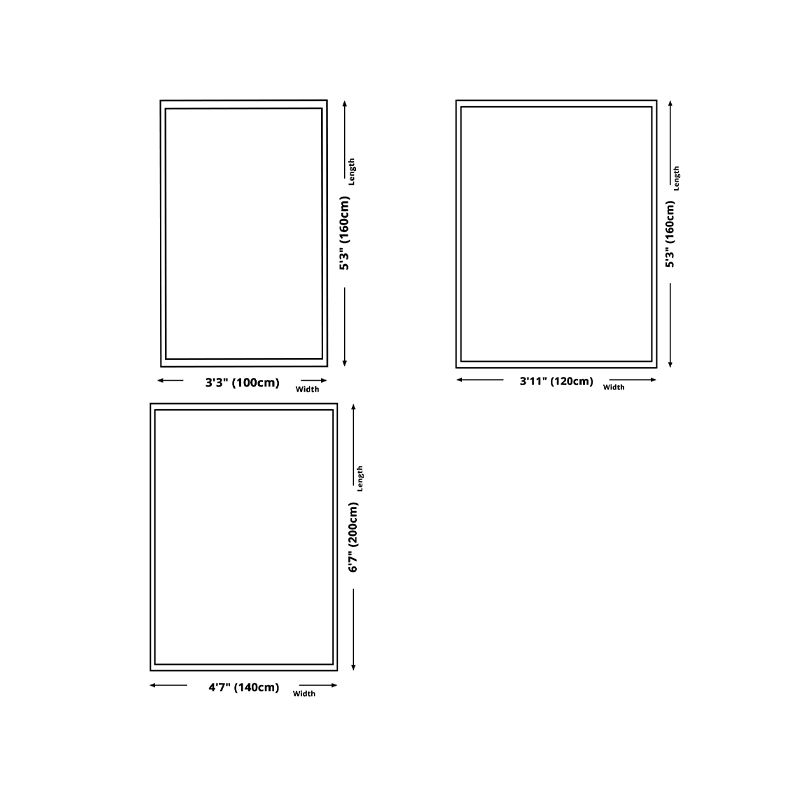 White Modern Carpet Leopard Pattern Polyester Area Rug Non-Slip Backing Rug for Home Decor