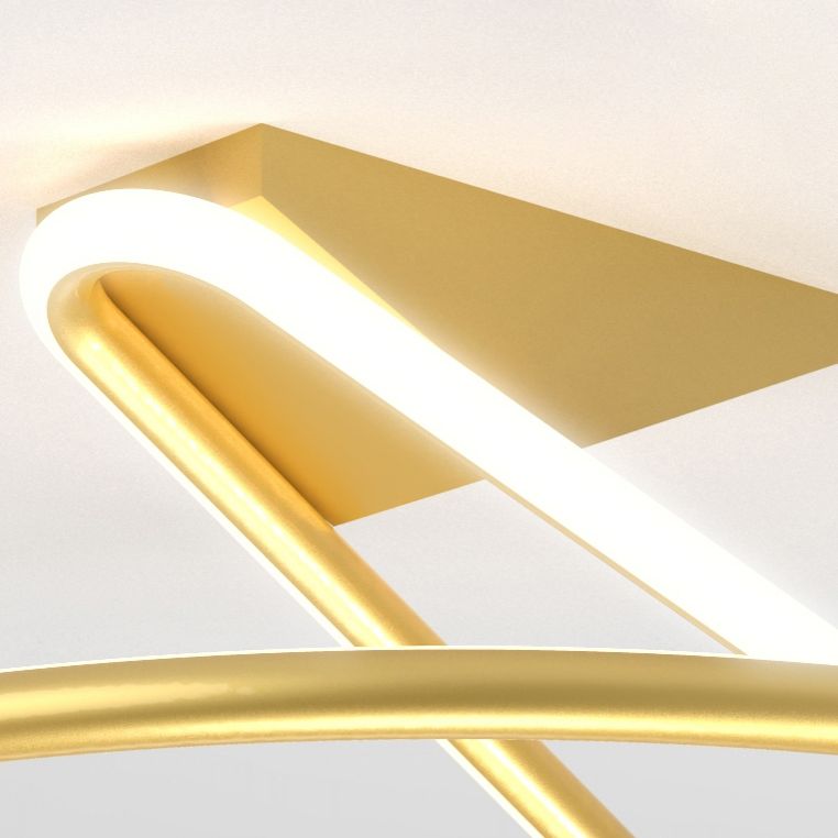 Semplicità Plafoniere da incasso a soffitto Illuminazione a soffitto a LED per sala da pranzo
