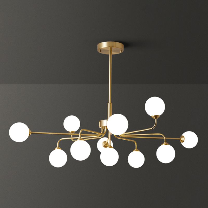 Leichte Luxus moderner nordischer Stil Anhänger Kronleuchter Licht für Wohnzimmer Schlafzimmer