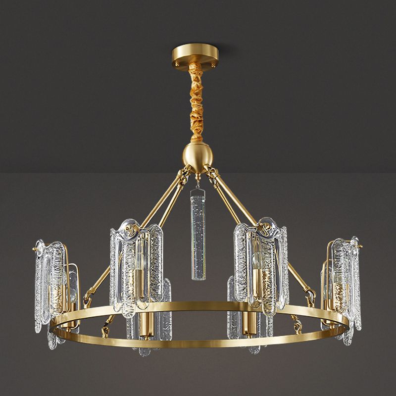 Contemporary Copper Ceiling Pendant Light Metal Hanging Pendant Light for Living Room