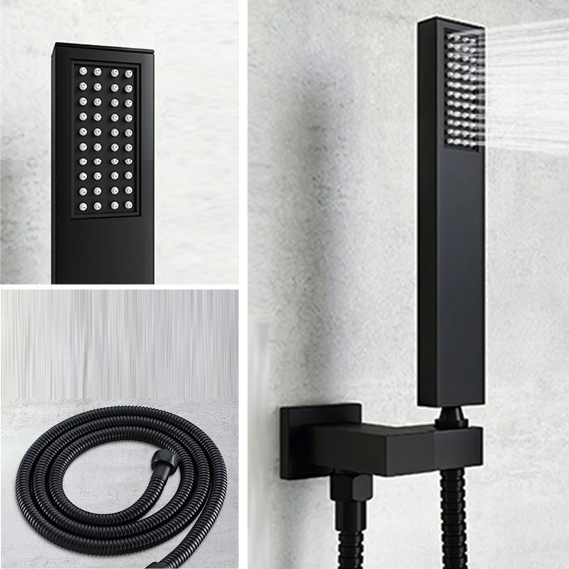 Modern Wall Mounted Metal Tub Filler Single Handle Bathroom Faucet