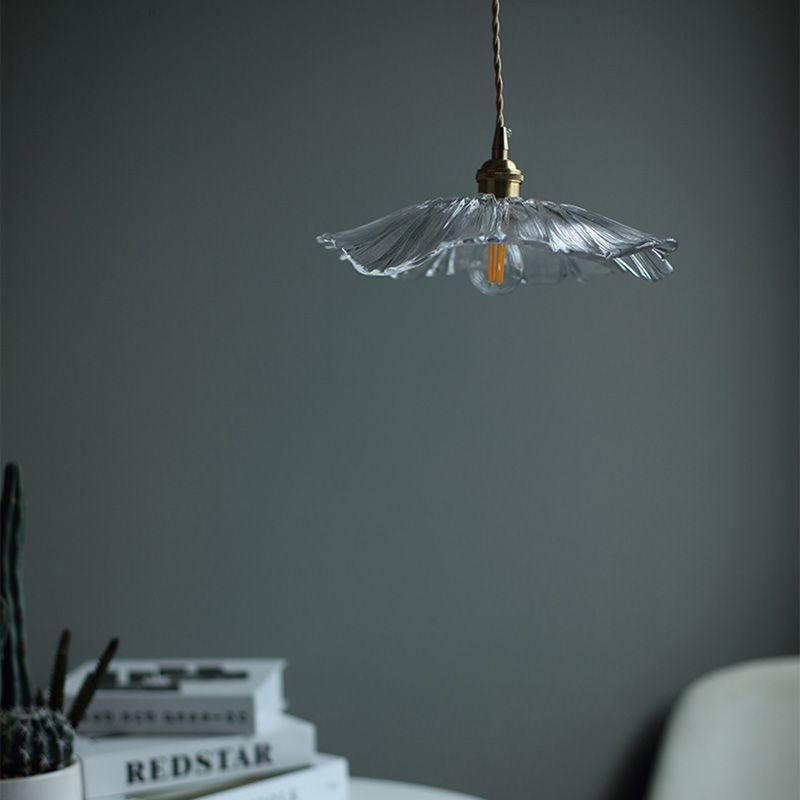 Blumenschlafzimmer Anhänger Beleuchtungsbehandlung Glas zeitgenössische Decke Anhänger Licht