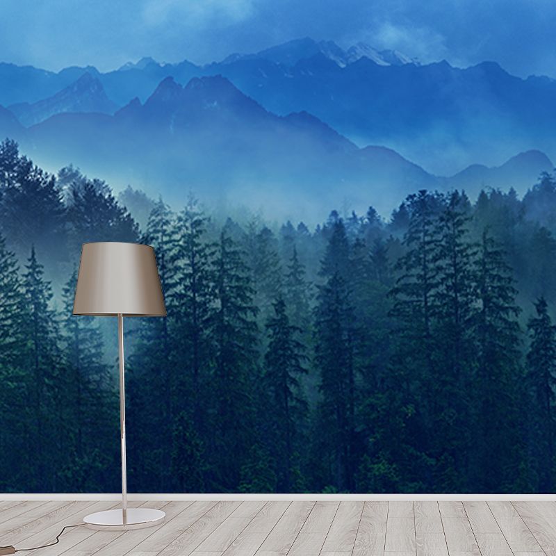 Modern Photography Mural Wallpaper Mountains Living Room Wall Mural