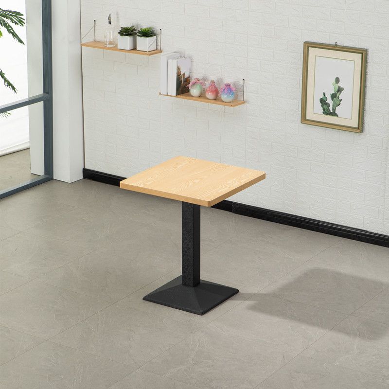 Industrial Dining Table Set 1/3/5 Pieces with Metal Base Furniture Set