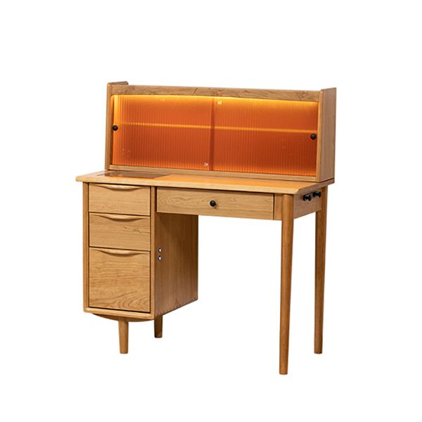 Standing Drawers Included Bedroom Vanity Table with Makeup Table and Stool