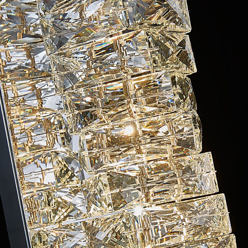 Forma única de pared de pared de 1 luces Moder Moderna Montaje de montaje en pared de cristal