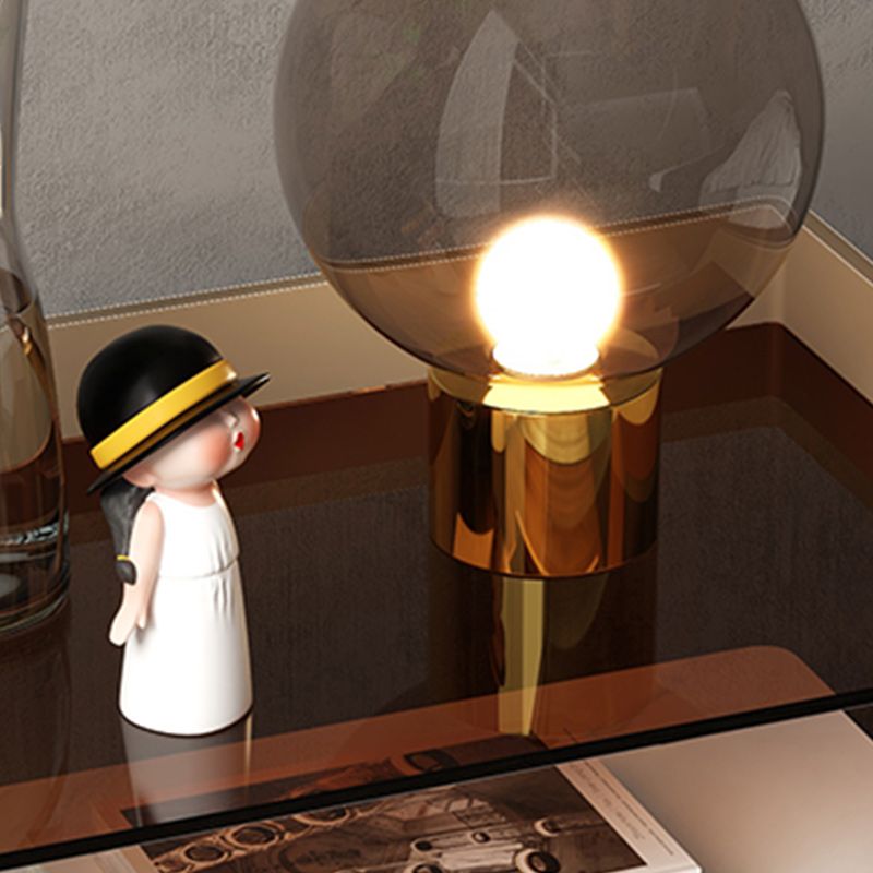 Wood Nightstand Or End Table, 20" Tall Bedside Cabinet with Legs and Drawer