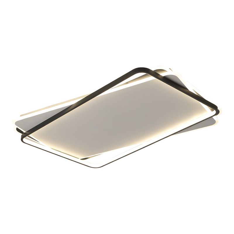 Simple Flush Moun Ceiling Lamp Ultra-thin Lamp for Bedroom Living Room