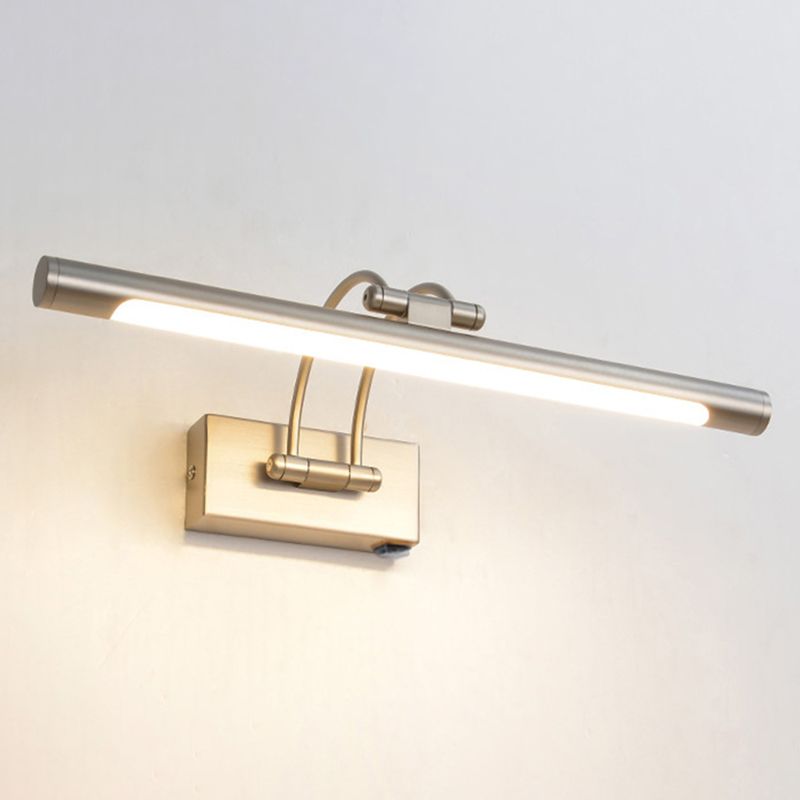 Modern Minimalist Style Cylindrical Vanity Wall Light Fixtures Metal Vanity Lights for Toilet