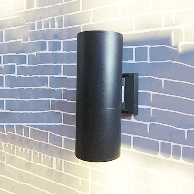 Lampe murale moderne lampe nordique simple, la teinte cylindrique, le luminaire mural pour extérieur