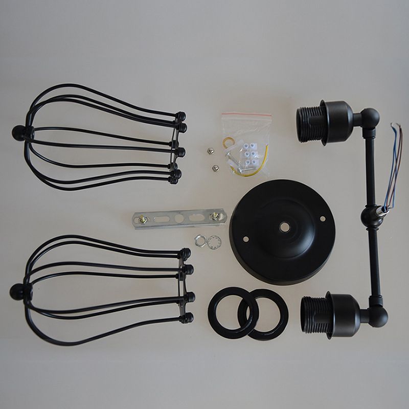 Vintage Double Vanity Lighting Industrial Style Wall Mounted Lamp for Bedroom Bathroom