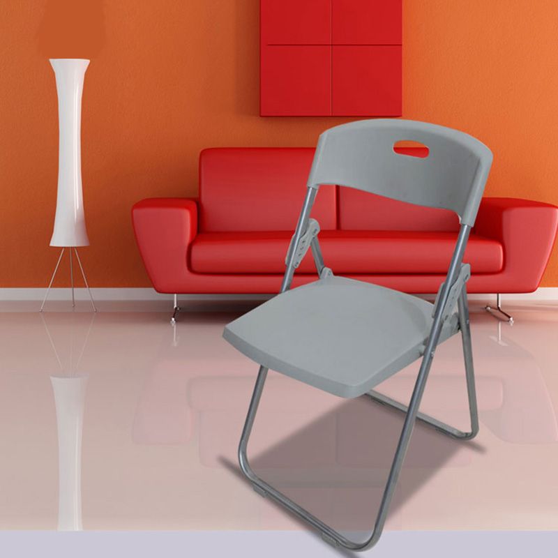 Modern Plastic Office Chair Armless Folding Conference Chair