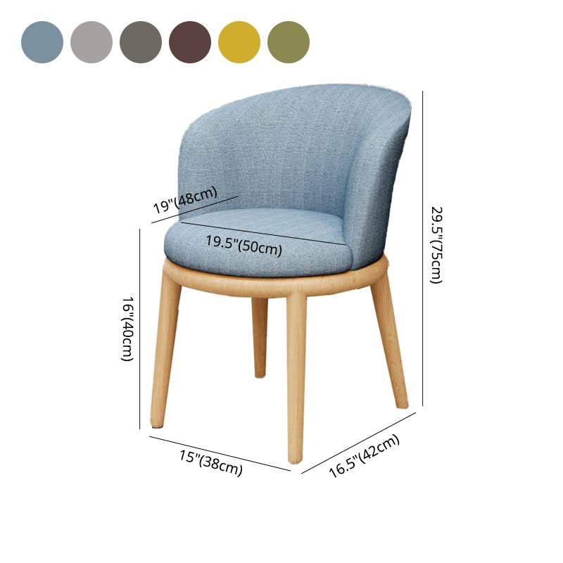 Silla de comedor moderna de metal, sillas de comedor tapizadas sin brazos para uso en restaurantes