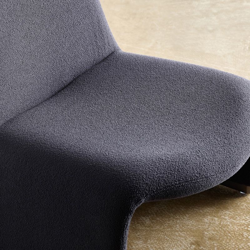 Scandinavian Accent Room Chair 24.8" Wide Fabric Lounge Accent Chair