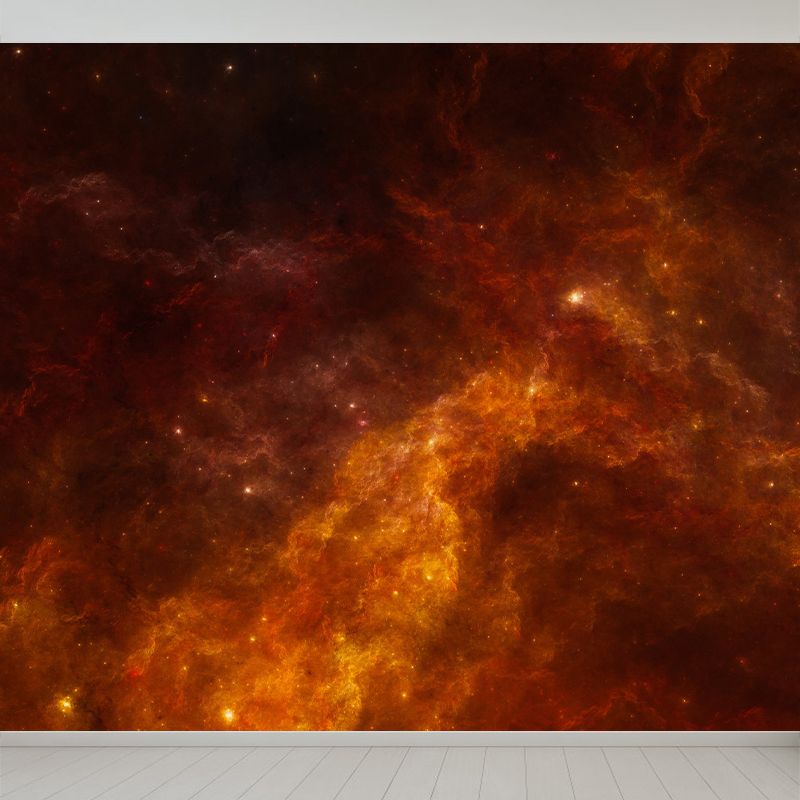 Starry Sky Mural Wallpaper Environment Friendly Living Room Wall Mural