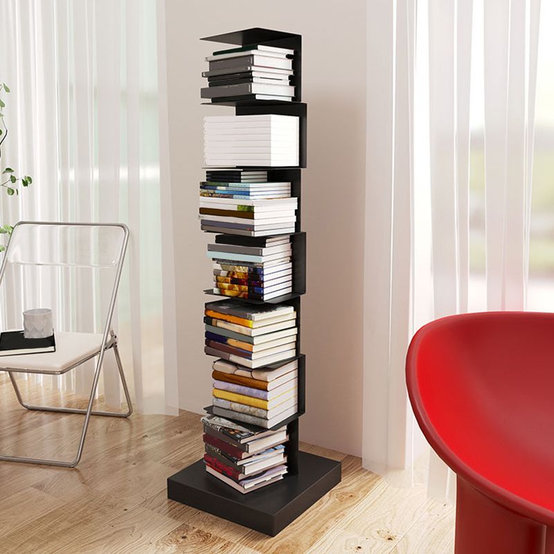 Invisible Bookshelf Contemporary Style Closed Back Bookcase for Home and Office