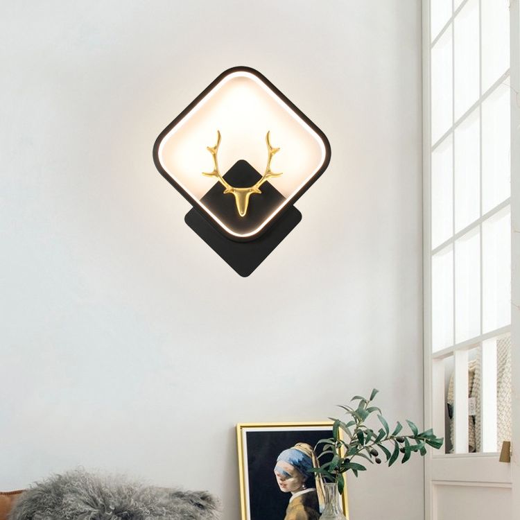 Nordic moderne Mall Mount LED LED simple Mur Wall Sconce lampe pour le salon
