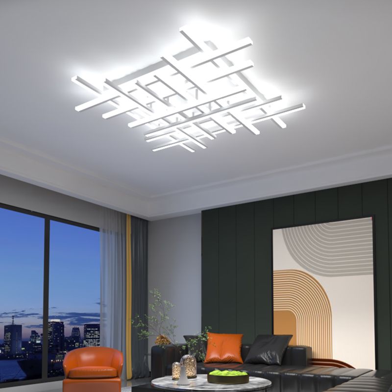 Sputnik LED Flush Mount Ceiling Light New Modern Acrylic Ceiling Mount Light Fixture