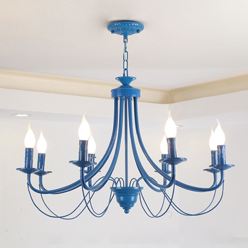 Unique Shape Pendant Chandeliers Contemporary Metal Chandelier Light Fixtures