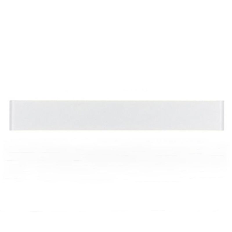 MODERNE SEMPLE SIMPLE RECTANGULAIRE LIGNE CHAPE MUR MONDE ALUMINUM 1 Appliques légères pour le devant du miroir.