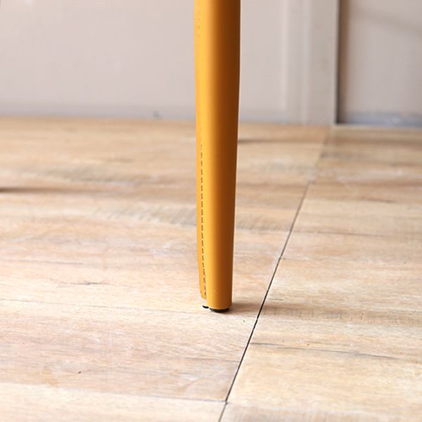 Modern Bar Stool Leather Backrest Counter Stool for Living Room