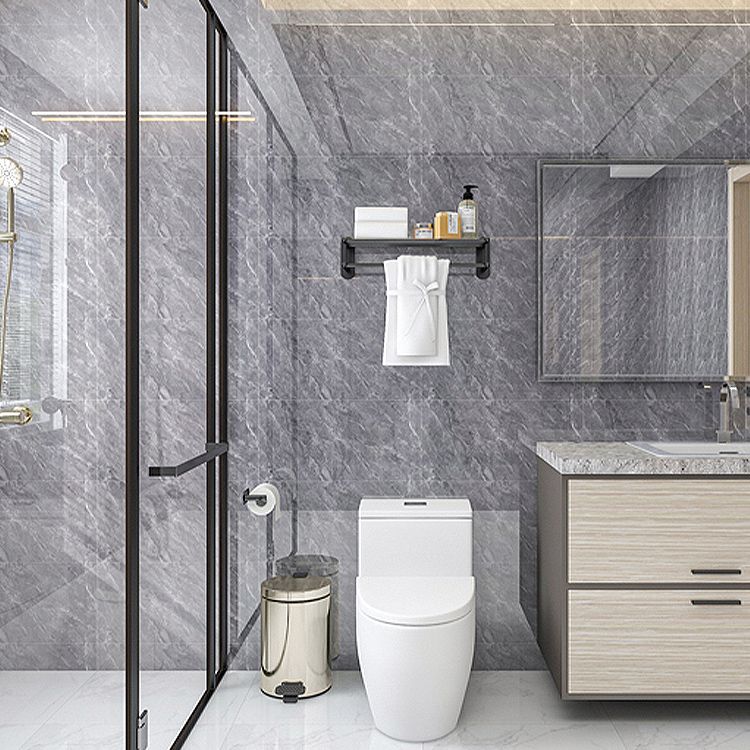 Plastic Peel & Stick Field Tile Waterproof Single Tile Wallpaper