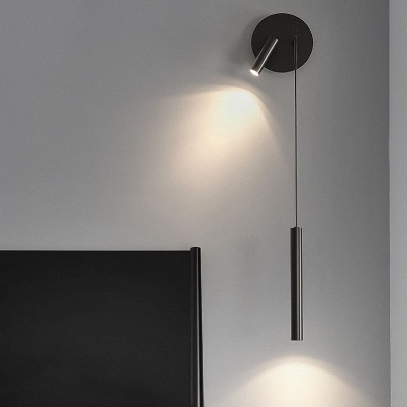 2-Light Black Modern Wall Mounted Sconce Linear Wall Light for Foyer