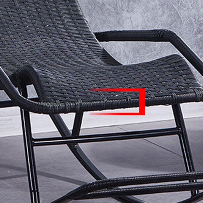 Modern Style Rattan Rocking Chair Indoor Rocking Chair for Break
