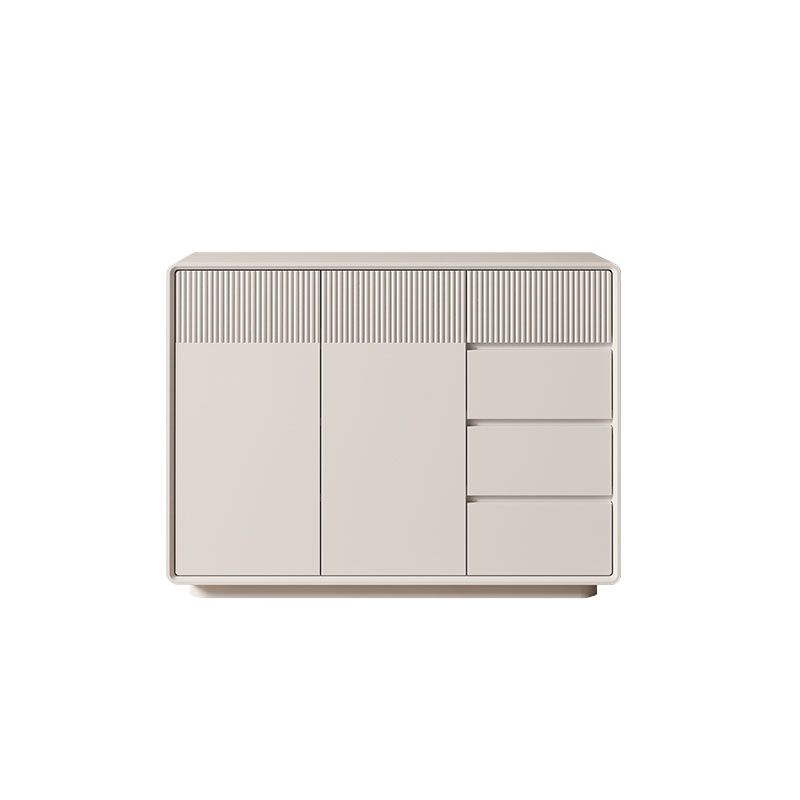 Contemporary Horizontal Combo Dresser Wooden Storage Dresser for Bedroom