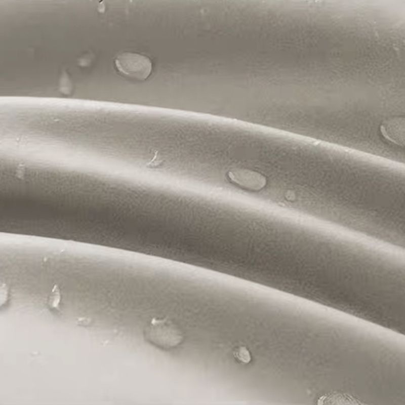 Contemporary Stationary Faux Leather Sofa Living Room Square Arm Cushions Sofa