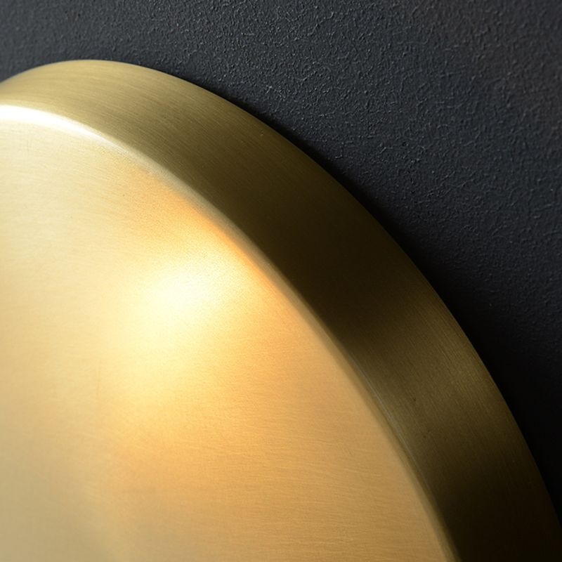 Kreiswandhalterung Leuchte Einfachheit Stein Schlafzimmer Wandhalterung Licht in Gold