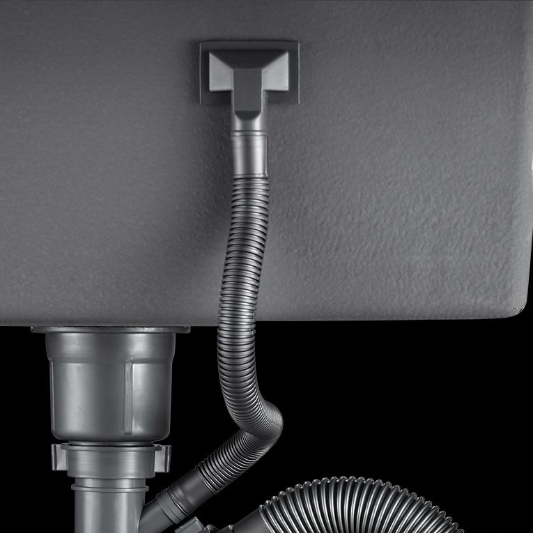 Single Bowl Kitchen Sink Stainless Steel Rectangular Undermount Kitchen Sink with Faucet